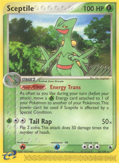 Sceptile 20/109 Ruby & Sapphire