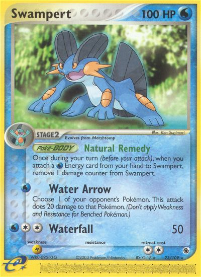 Swampert 23/109 Ruby & Sapphire