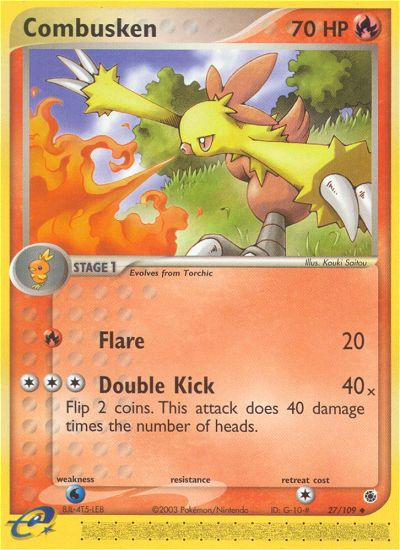 Combusken 27/109 Ruby & Sapphire