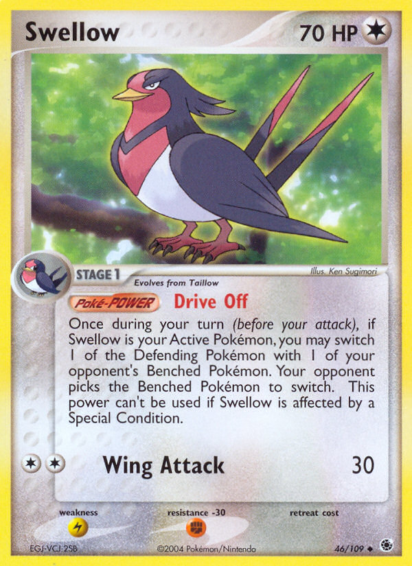 Swellow 46/109 Ruby & Sapphire