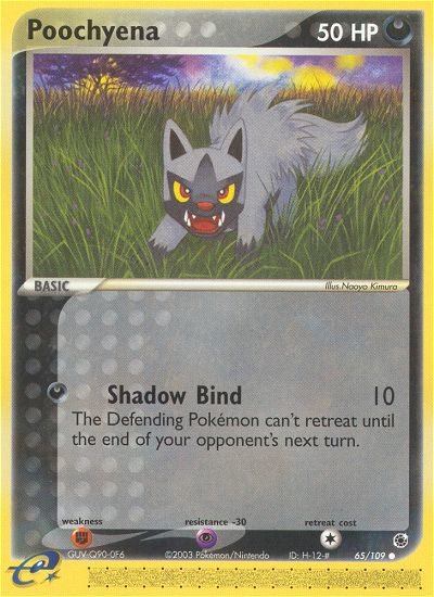 Poochyena 65/109 Ruby & Sapphire