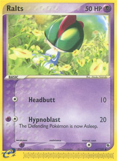 Ralts 67/109 Ruby & Sapphire