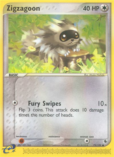 Zigzagoon 79/109 Ruby & Sapphire