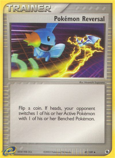 Pokémon Reversal 87/109 Ruby & Sapphire