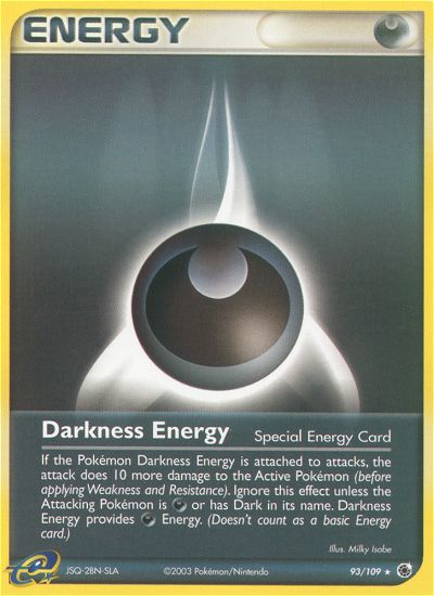 Darkness Energy 93/109 Ruby & Sapphire