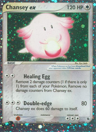 Chansey ex 96/109 Ruby & Sapphire
