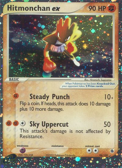 Hitmonchan ex 98/109 Ruby & Sapphire