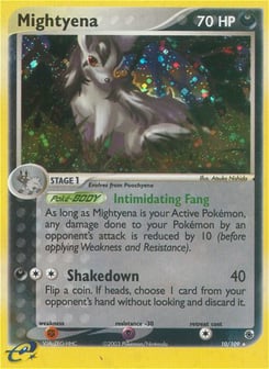 Mightyena 10/109 Ruby & Sapphire