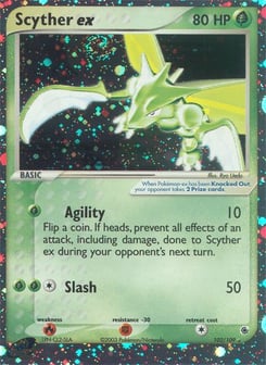 Scyther ex 102/109 Ruby & Sapphire