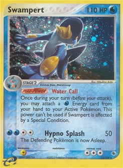Swampert 13/109 Ruby & Sapphire