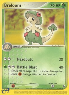 Breloom 16/109 Ruby & Sapphire