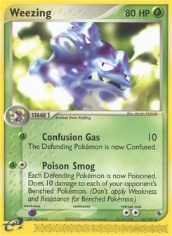Weezing 24/109 Ruby & Sapphire