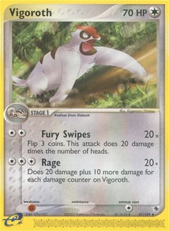 Vigoroth 47/109 Ruby & Sapphire