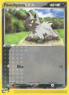 Poochyena 63/109 Ruby & Sapphire