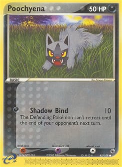 Poochyena 65/109 Ruby & Sapphire