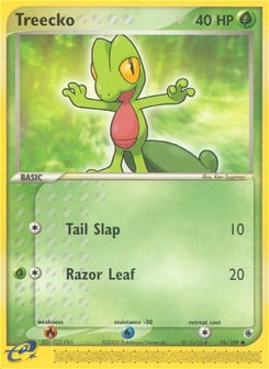 Treecko 76/109 Ruby & Sapphire
