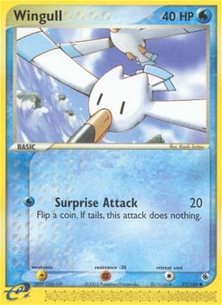 Wingull 77/109 Ruby & Sapphire