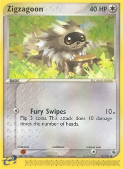 Zigzagoon 79/109 Ruby & Sapphire