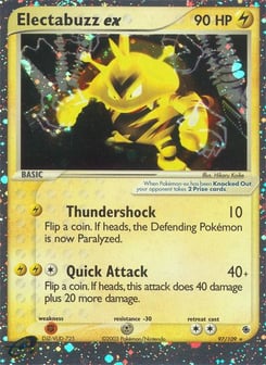 Electabuzz ex 97/109 Ruby & Sapphire