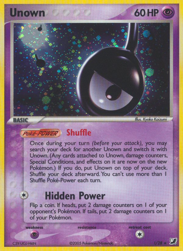 Unown !/28 Unseen Forces