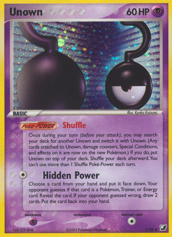 Unown ? Unseen Forces