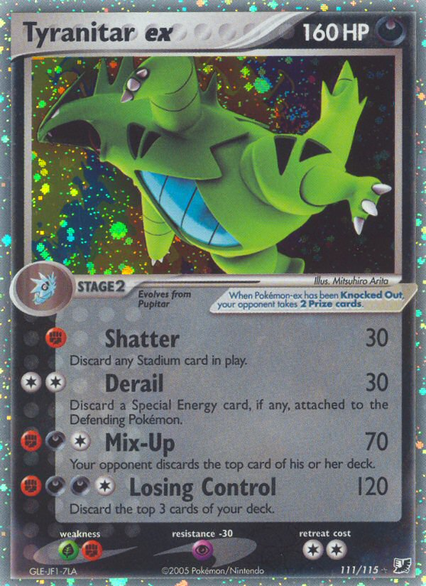 Tyranitar ex 111/115 Unseen Forces