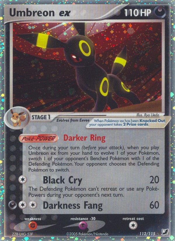 Umbreon ex 112/115 Unseen Forces