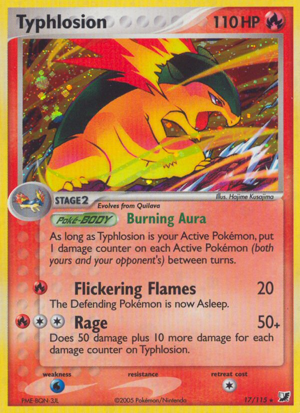 Typhlosion 17/115 Unseen Forces
