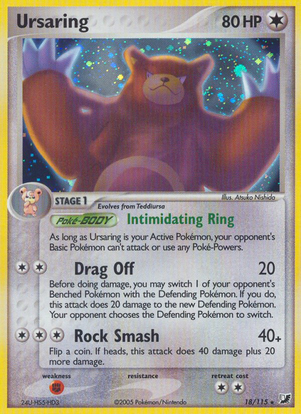 Ursaring 18/115 Unseen Forces