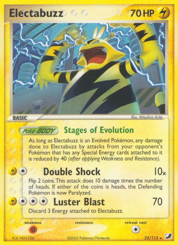 Electabuzz 22/115 Unseen Forces