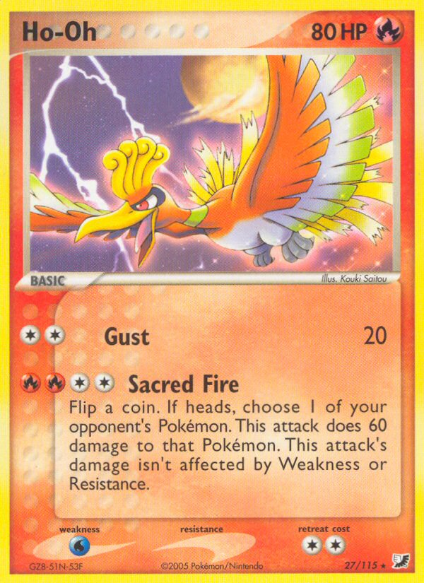 Ho-Oh 27/115 Unseen Forces