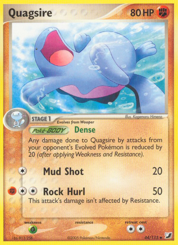 Quagsire 44/115 Unseen Forces