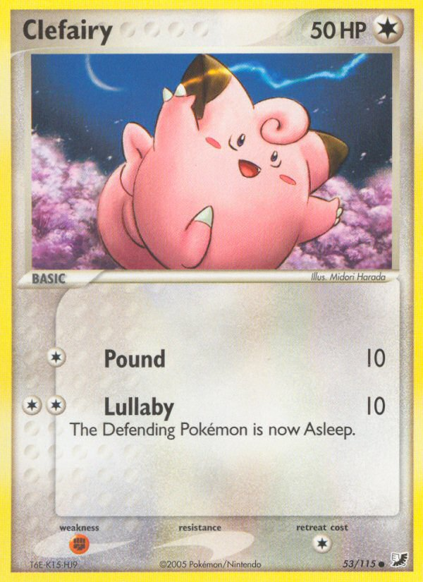 Clefairy 53/115 Unseen Forces