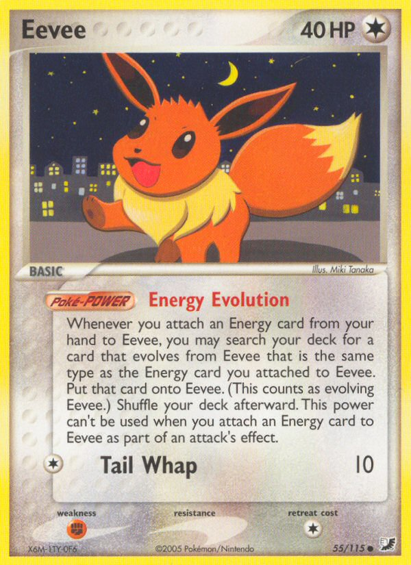 Eevee 55/115 Unseen Forces