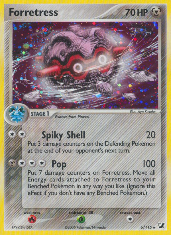 Forretress 6/115 Unseen Forces
