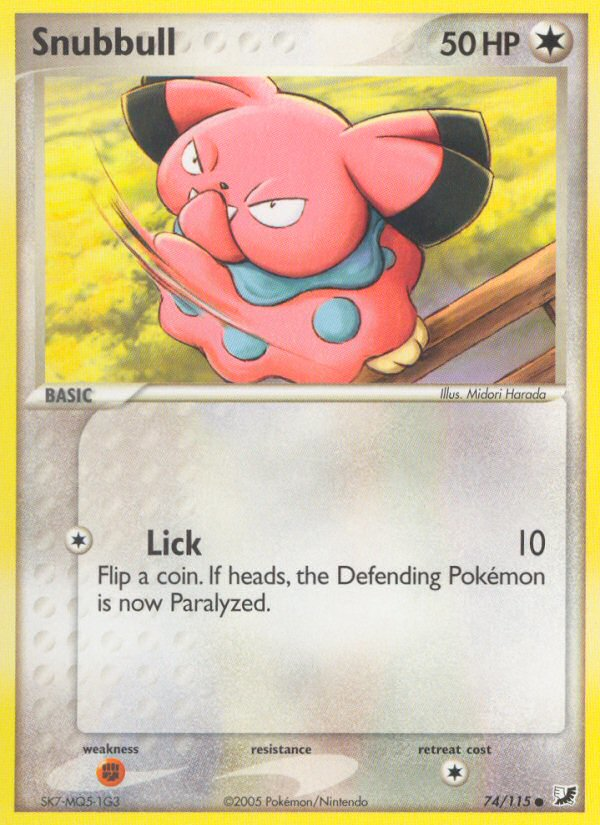 Snubbull 74/115 Unseen Forces