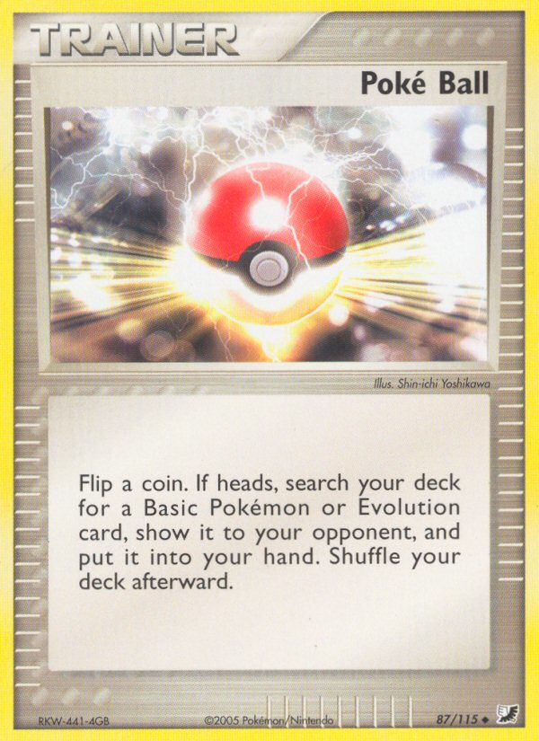 Poké Ball 87/115 Unseen Forces