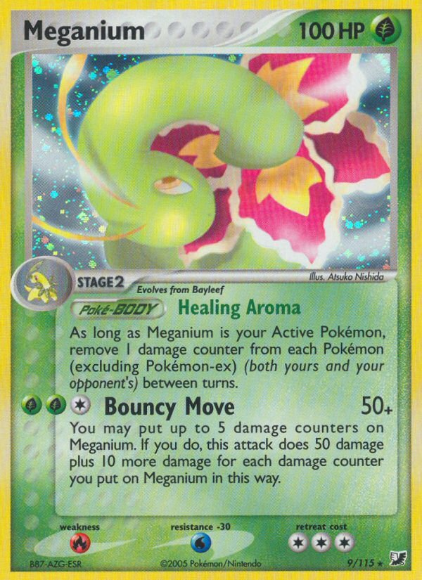 Meganium 9/115 Unseen Forces