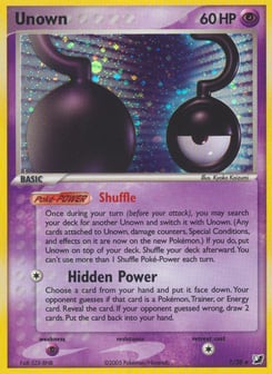 Unown ? Unseen Forces