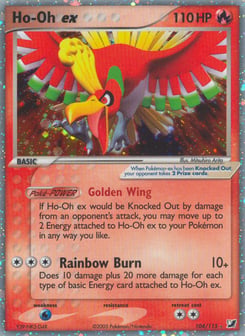 Ho-Oh ex 104/115 Unseen Forces