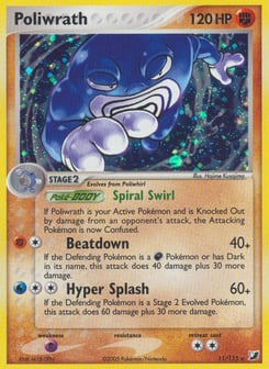 Poliwrath 11/115 Unseen Forces