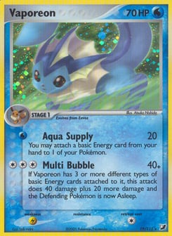 Vaporeon 19/115 Unseen Forces