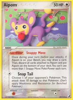 Aipom 34/115 Unseen Forces