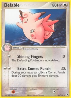 Clefable 36/115 Unseen Forces