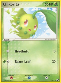 Chikorita 51/115 Unseen Forces