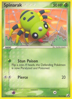 Spinarak 75/115 Unseen Forces