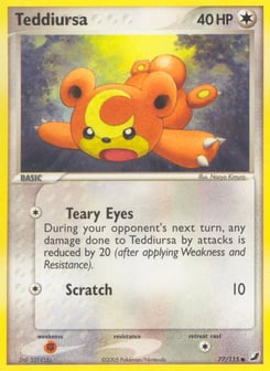 Teddiursa 77/115 Unseen Forces