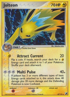 Jolteon 8/115 Unseen Forces