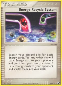 Energy Recycle System 81/115 Unseen Forces