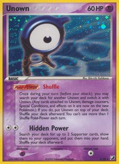 Unown A/28 Unseen Forces